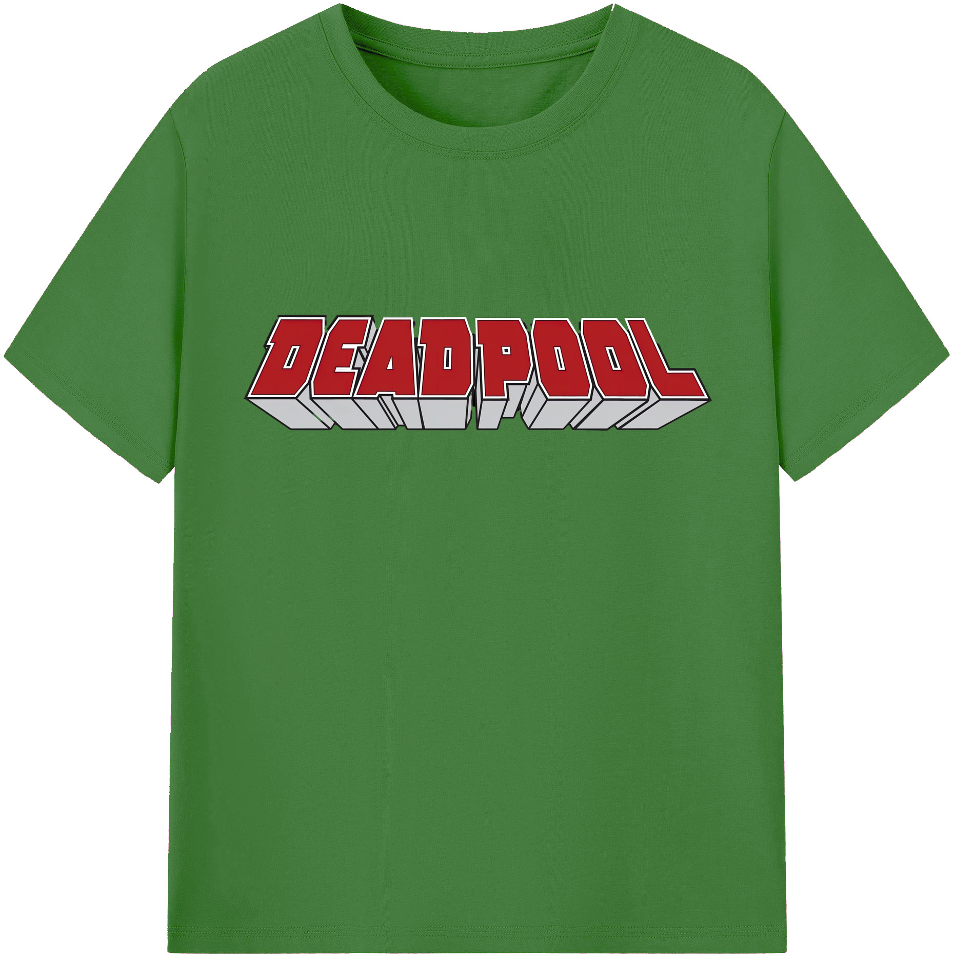 （画像用） Deadpool デッドプール レディースカジュアルプリントTシャツ（綿100％）